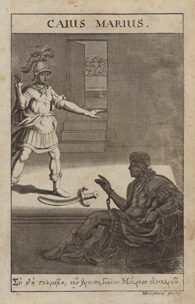 Gaius Marius, římský generál a státník od Michael Burghers