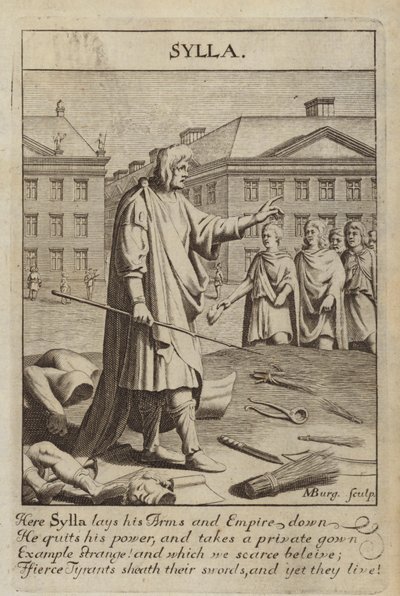 Sulla, římský generál a státník od Michael Burghers