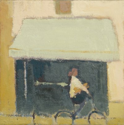 Kolo a bagety, 2017 (olej na plátně) od Michael G. Clark