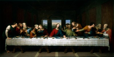 "Poslední večeře", 1803 od Michael Kock