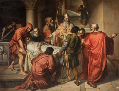 Předání těla svatého Marka Benátčanům v Alexandrii od Michael Kovács