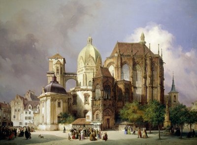 katedrála v Cáchách od Michael Neher