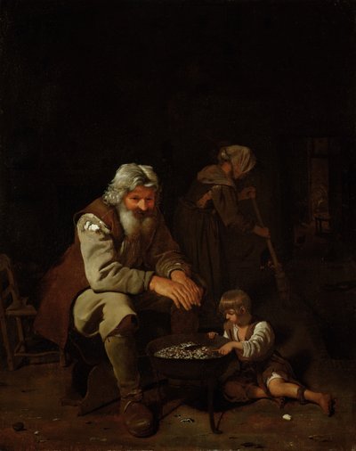 Alegorie zimy od Michael Sweerts