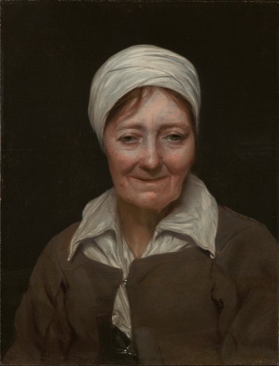 Hlava ženy, c.1654 (olej na panelu) od Michael Sweerts