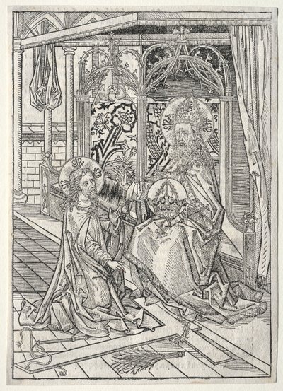 Der Schatzbehalter: The Trinity, 1491. od Michael Wolgemut