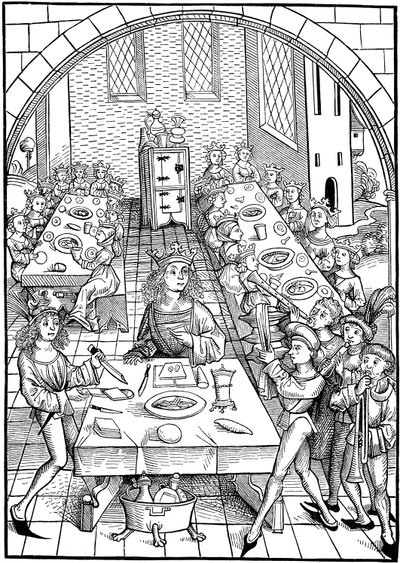 Ilustrace ke knize Schatzkammer, 1490-1491 od Michael Wolgemut