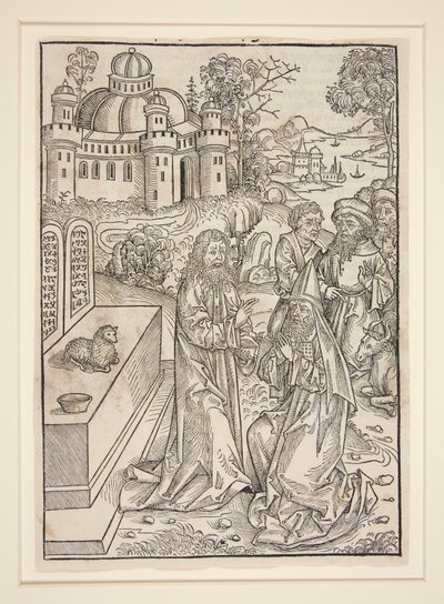 Stránka od Stephana Fridolina, Strážce pokladů (Norimberk: Anton Koberger, 1491) od Michael Wolgemut