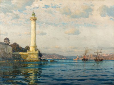 Maják Ahirkapi Feneri, počátek 20. století. od Michael Zeno Diemer