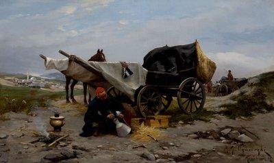 Odpočinek od Voyage od Michal Pawel Gorstkin Wywiórski