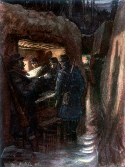 „Velitel, Cagna, Francie“, 1915, 1926. od Michel