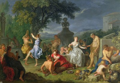 Bacchanal, 1719 od Michel Ange Houasse