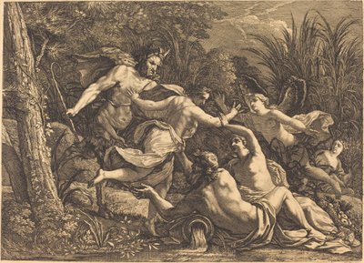 Pan a Syrinx od Michel Dorigny