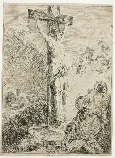 Kristus na kříži od Michel Francois Dandre-Bardon