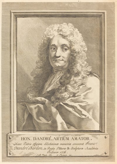 Portrét umělcova otce od Michel François Dandré Bardon after Jean Baptiste Van Loo