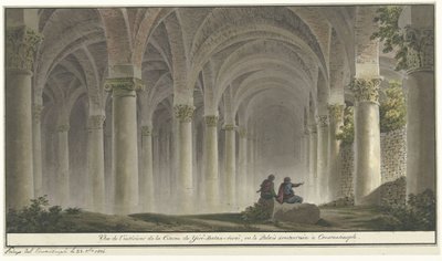 Interieur te Constantinopel Vue de l
