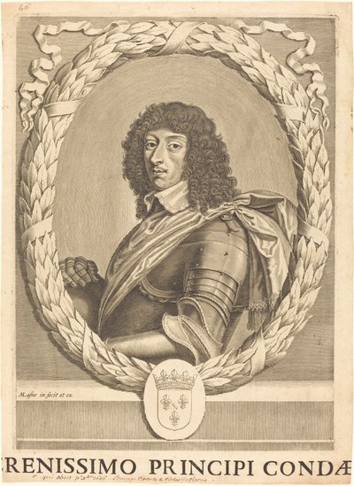 Ludvík II Bourbonský od Michel Lasne