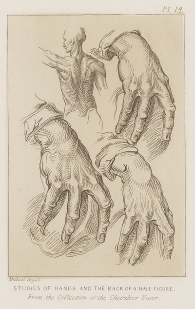 Závěsný od Michelangelo (after) Buonarroti