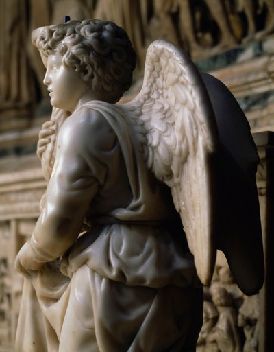 Andělský svícen pro archu svatého Dominika od Michelangelo Buonarroti