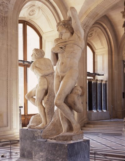 V zajetí, známý jako The Dying Slave od Michelangelo Buonarroti
