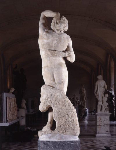 V zajetí, známý jako The Dying Slave od Michelangelo Buonarroti