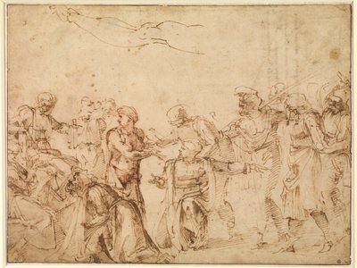 Kristus před Pilátem od Michelangelo Buonarroti