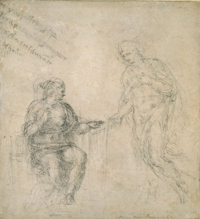 Kristus se loučí se svou Matkou po vzkříšení, 16. století od Michelangelo Buonarroti