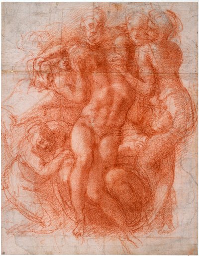 Oplakávání, asi 1530 od Michelangelo Buonarroti