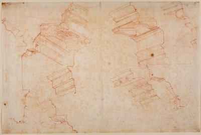 Studie z římských památek od Michelangelo Buonarroti