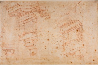 Studie z římských památek od Michelangelo Buonarroti