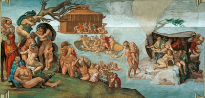 Strop Sixtinské kaple ve Vatikánu, 1508-1512. od Michelangelo Buonarroti