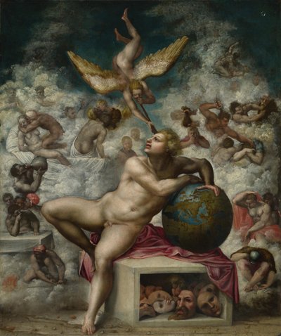 Sen o lidském životě, po roce 1533 od Michelangelo Buonarroti