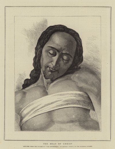 Hlava Kristova od Michelangelo Buonarroti