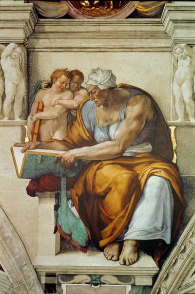 Sixtinská kaple (freska) od Michelangelo Buonarroti