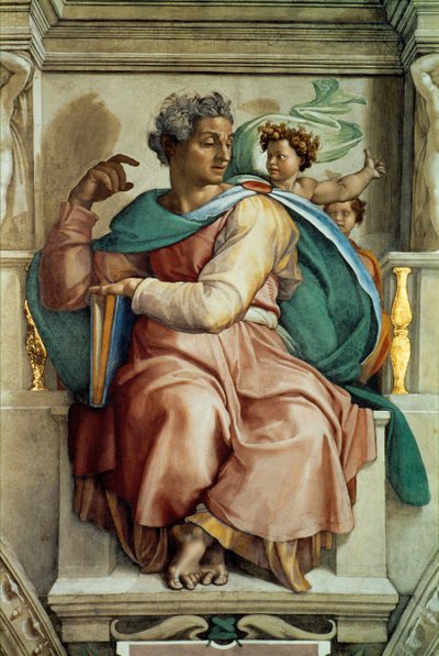 Sixtinská kaple (freska) od Michelangelo Buonarroti