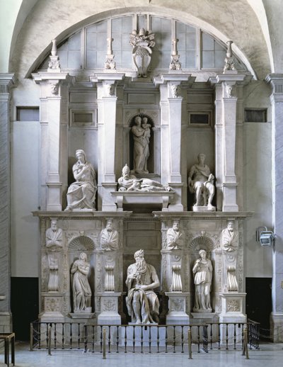 Hrob papeže Julia II. (1453-1513) (mramor) od Michelangelo Buonarroti