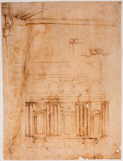 Nástěnný prospekt pro vavřinecké prázdniny od Michelangelo Buonarroti