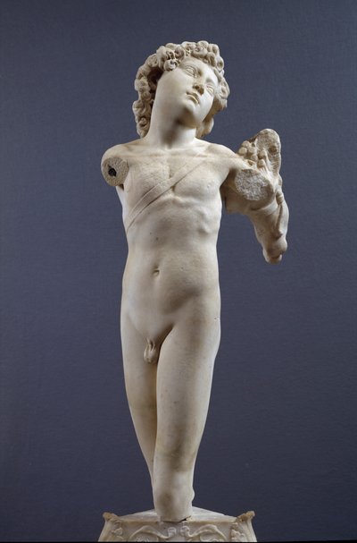 Mladý lukostřelec, cca 1490 (mramor) od Michelangelo Buonarroti