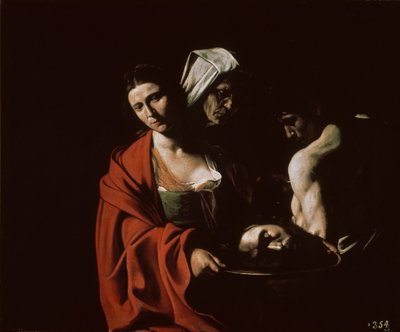Salome s hlavou Jana Křtitele, cca 1607. od Michelangelo Caravaggio