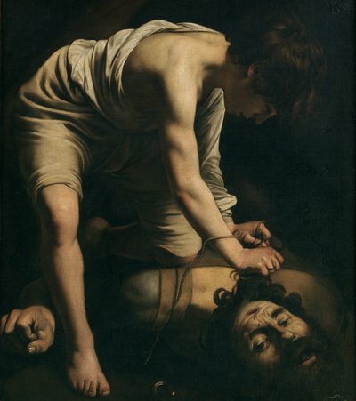 David s hlavou Goliáše od Michelangelo Merisi Caravaggio