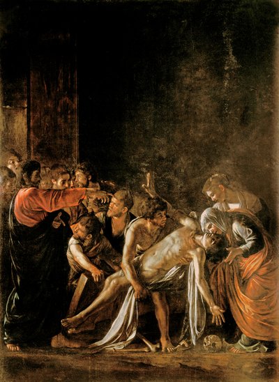 Vzkříšení Lazara (viz také 232098,94,95) od Michelangelo Merisi Caravaggio