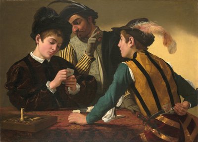 Cardsharpové od Michelangelo Merisi Caravaggio