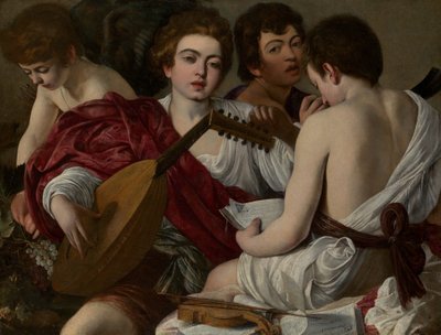 Hudebníci, 1597. od Michelangelo Merisi Caravaggio