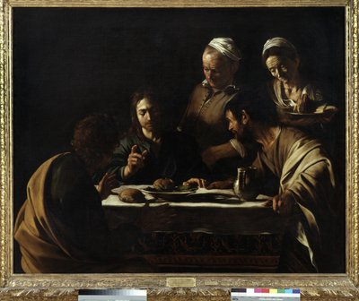 Večeře v Emauzích, 1606 od Michelangelo Merisi da Caravaggio