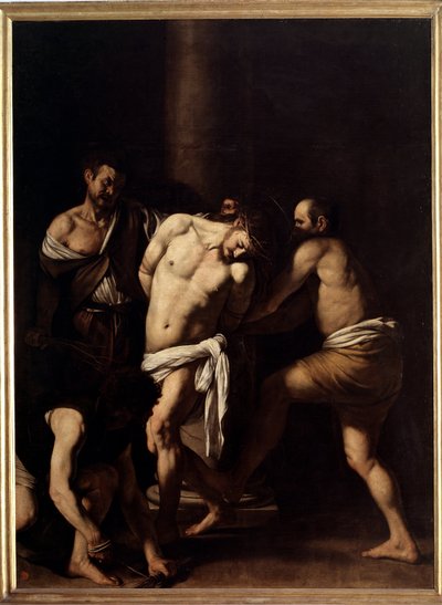 Bičování Krista od Michelangelo Merisi da Caravaggio