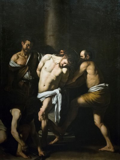 Bičování Krista od Michelangelo Merisi da Caravaggio