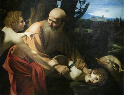 Iisakin uhri od Michelangelo Merisi da Caravaggio