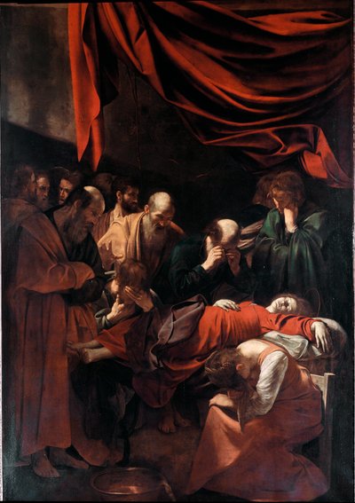 Smrt Panny od Michelangelo Merisi da Caravaggio