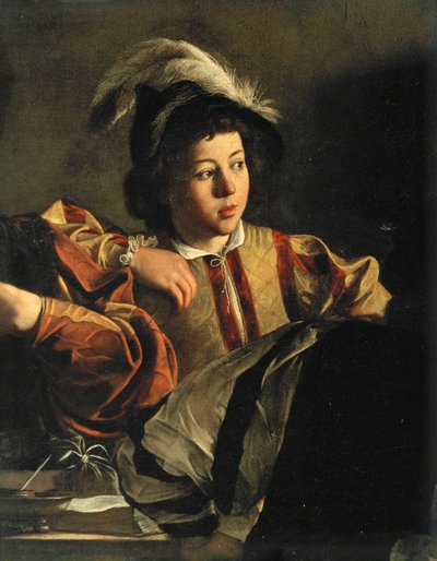 Povolání Matouše ... (malba na plátně) od Michelangelo Merisi da Caravaggio