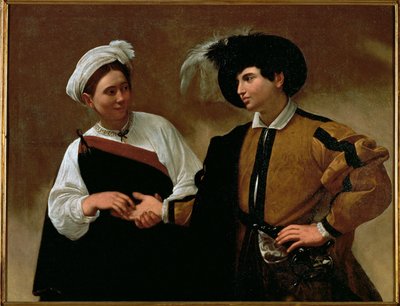 Věštkyně ... (malba na plátně) od Michelangelo Merisi da Caravaggio