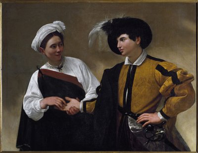 Věštkyně (olej na plátně od Michelangelo Merisi da Caravaggio